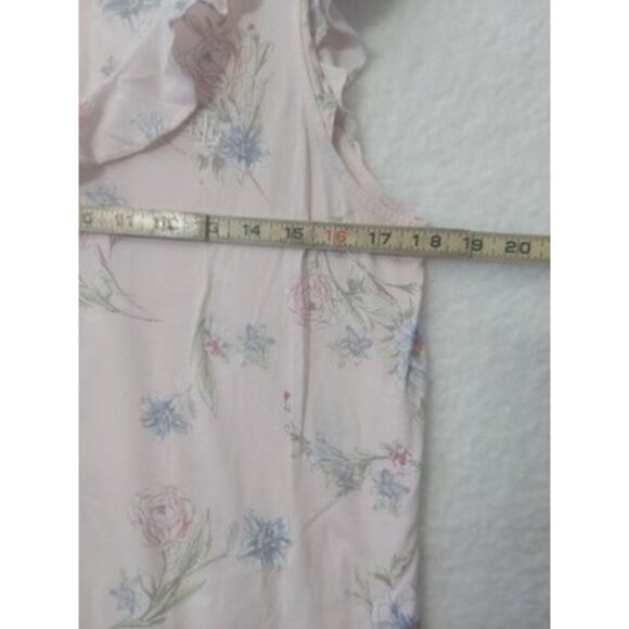 Lauren Ralph Lauren Nightgown Women's Size M Sleepshirt dress Floral Cottage - Picture 4 of 8